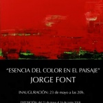 Esencia del color en el paisaje de Jorge FontIna