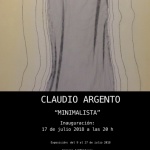 "Minimalista"Abrimos hoy 9 de julio la nueva exp