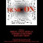 "MUSIC ON"El próximo lunes 18 de abril abrimos