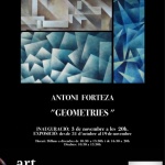 "Geometries" de l’artista Antoni FortezaTenemo