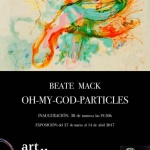 "Oh-my-God-particles".Exposición de la artista